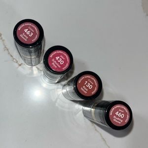 4 Revlon Lipstick